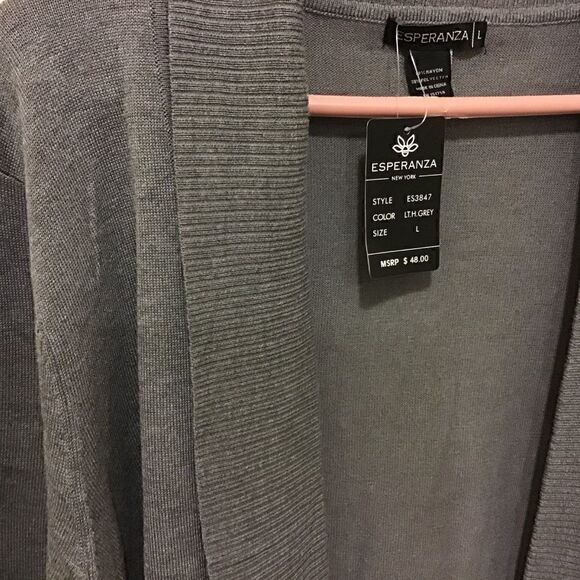 Women’s EsperanzaHigh fashion sweater Sz Large - Picture 3 of 4